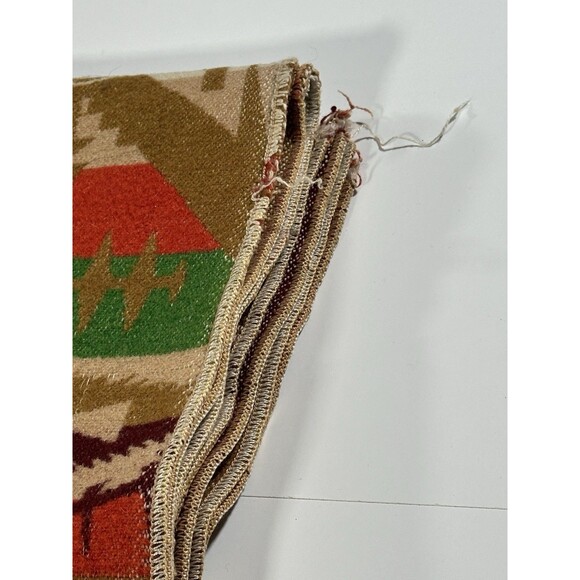 1920s Antique Jacob's Oregon City Indian Trade Blanket Aztec 74 x 58 Rare HTF - Picture 7 of 16